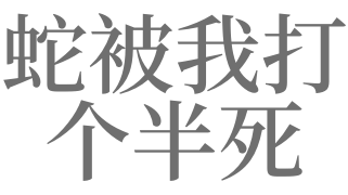 梦见蛇被我打个半死